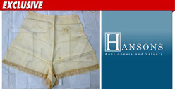 British Auctioneer -- We Want the Queen's Panties!