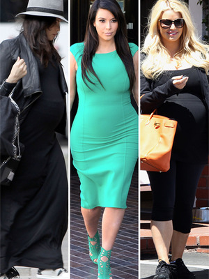 Pregnancy Style Roundup: Jenna, Kim & Jessica!