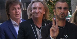 Paul McCartney, Ringo Starr and Joe Walsh -- Rock Gods Unite!