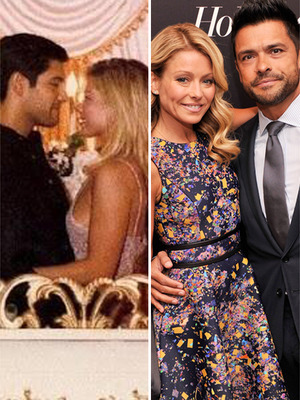 Kelly Ripa Posts 1996 Wedding Photo!