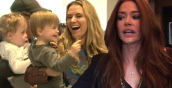 Charlie Sheen -- Officials TAKE CHILDREN AWAY from Brooke Mueller