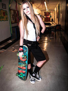 Avril Brings Back "Complicated" Look for New Music Video