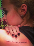 Demi Lovato Gets Yet Another Tattoo -- What's It Say?