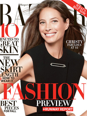 Christy Turlington Still Modeling Underwear, Talks Not Using Botox! 