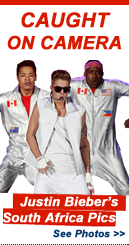 Caught on Camera: Justin Bieber's South Africa Pics