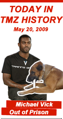 Today in TMZ History: Michael Vick Out of Prison