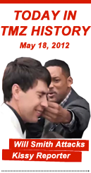 Today in TMZ History: Will Smith Attacks Kissy Reporter