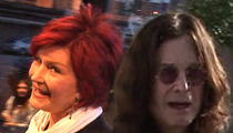Sharon & Ozzy Osbourne -- Lunch Date in Beverly Hills