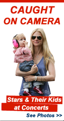 Caught on Camera: Stars and Their Kids at Concerts