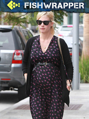 January Jones Tragically Thinks That Everyone Cares About Her Personal Life