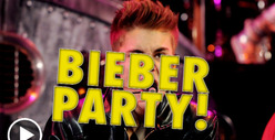 Justin Bieber -- Let's Party!! Just Sign Here, Please
