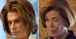 Rob Lowe -- Behind the ... Lucille Bluth?