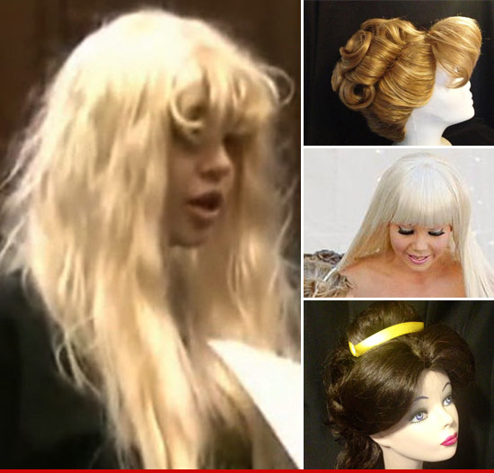 Amanda Bynes -- Pretty, Pretty Princess Wigs | TMZ.com