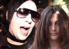 Marilyn Manson to Paris Jackson -- You're ALWAYS Welcome At My Shows