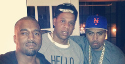 Kanye West's Birthday -- Parties with Rap Gods ... But Where's Kim Kardashian?