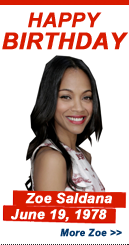 Happy Birthday: Zoe Saldana