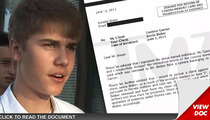 Justin Bieber -- Photog Lawyers Up ... I Want My Stuff Back!