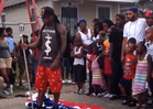 Lil Wayne Tramples American Flag