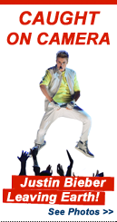 Caught on Camera: Justin Bieber Leaving Earth