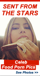 Sent From the Stars: Celeb Food Porn Pics