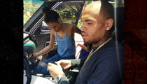 Chris Brown -- Rear-Ending Miss Russia-LA, Not As Fun As It Sounds
