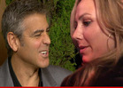 George Clooney and Stacy Keibler -- Broke Up Over the Phone 