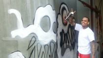 Chris Brown -- I KILLED My Graffiti Monsters ... NOT the City