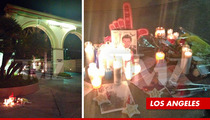 Cory Monteith -- Memorials at Paramount Studios & Death Hotel 