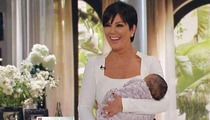 Kris Jenner -- FAKE BABY ON TALK SHOW!!!