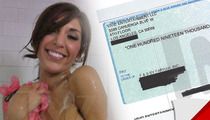 Farrah Abraham -- Making it HUGE Off the Back End