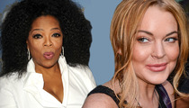 Lindsay Lohan Bails On EuroTrip -- Thanks to Oprah