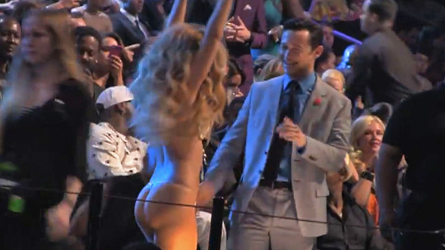 Lady Gaga -- ASS ON PARADE for Joseph Gordon-Levitt