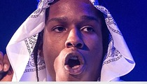 A$AP Rocky -- 86'd From Concert for Allegedly Slapping Fan