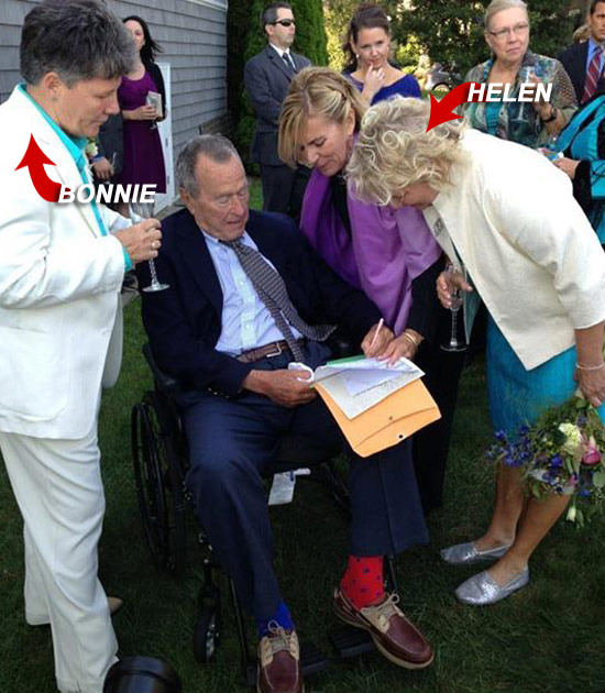 Pres. George H.W. Bush -- Wedding Gift For Same-Sex Couple ... Now You ...