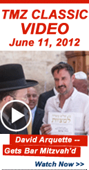 Video Lightbox: David Arquette -- Get's Bar Mitzvah'd
