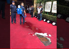 Golden Globes -- Poop Water Covers the Red Carpet