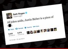 Seth Rogen -- Justin Bieber Is a 'Piece Of Sh*t' 