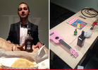 Shia LaBeouf's Disturbing Art Show -- He'd Been Crying 'Like His Cat Just Died'