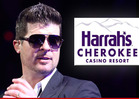 Robin Thicke -- Cancels Concert ... Cherokees Get Screwed Again
