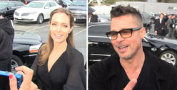 Brad Pitt and Angelina Jolie -- The Great Snack Debate
