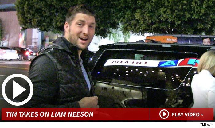 Tim Tebow's Movie Review -- 'Non-Stop' Tim Tebow's Movie Review -- 'Non-Stop'