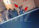 Justin Bieber -- Styrofoam Cuppin' in Atlanta Nightclub -- Sign of Sizzurp [VIDEO]