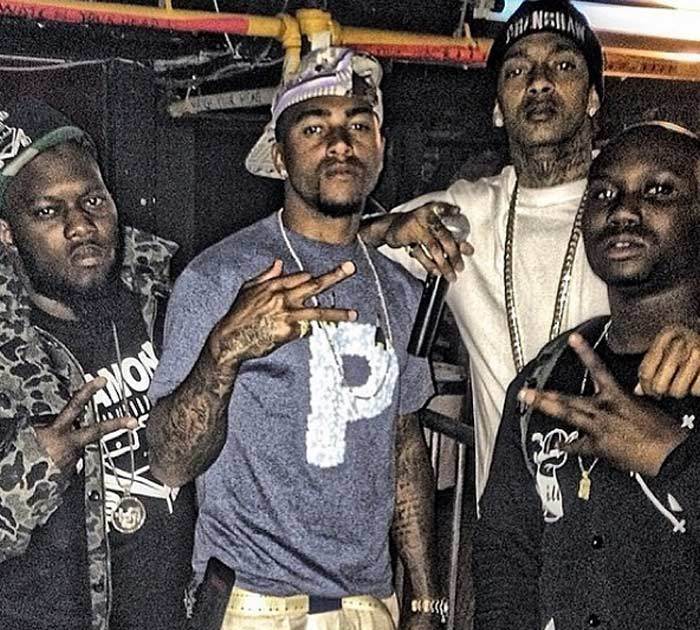 DeSean Jackson Throwin' Gang Signs with Rapper Nipsey Hussle
