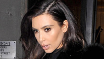 Kim Kardashian -- Crashes Car in Bev Hills