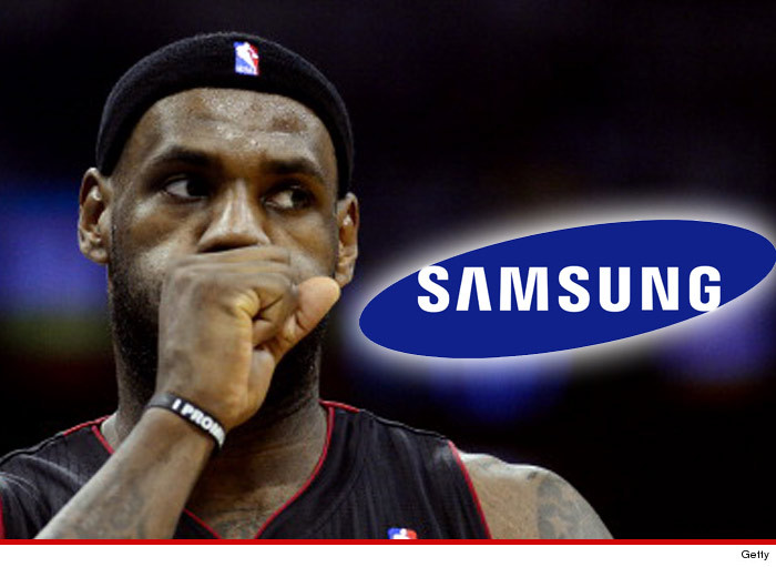 LeBron James Samsung Scrambles Emergency Team After Pitchman39;s LeBron James Samsung Scrambles Emergency Team After Pitchman39;s