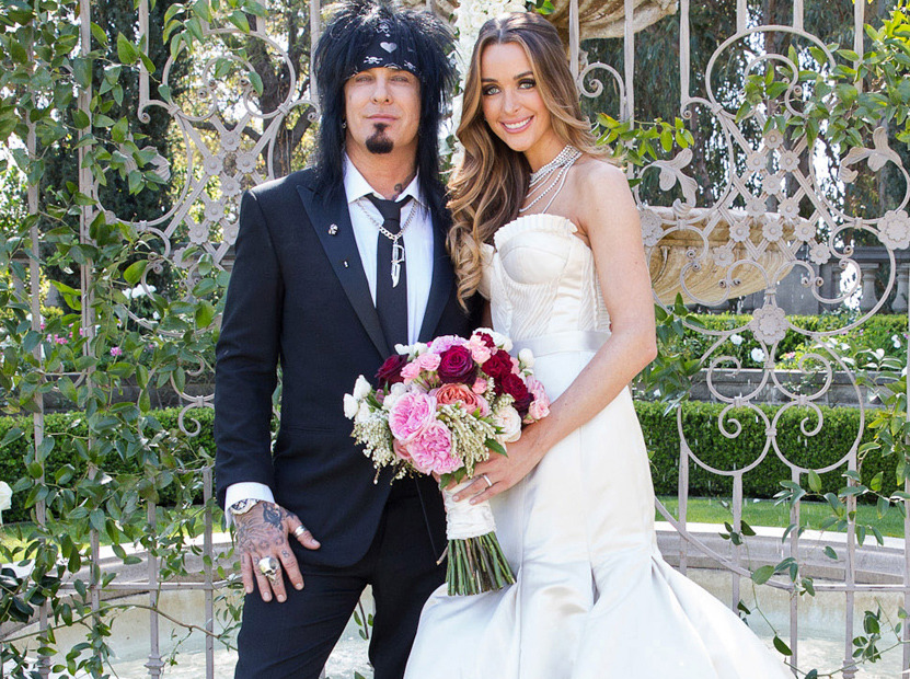 Mötley Crüe's Nikki Sixx Marries Courtney Bingham See the Wedding