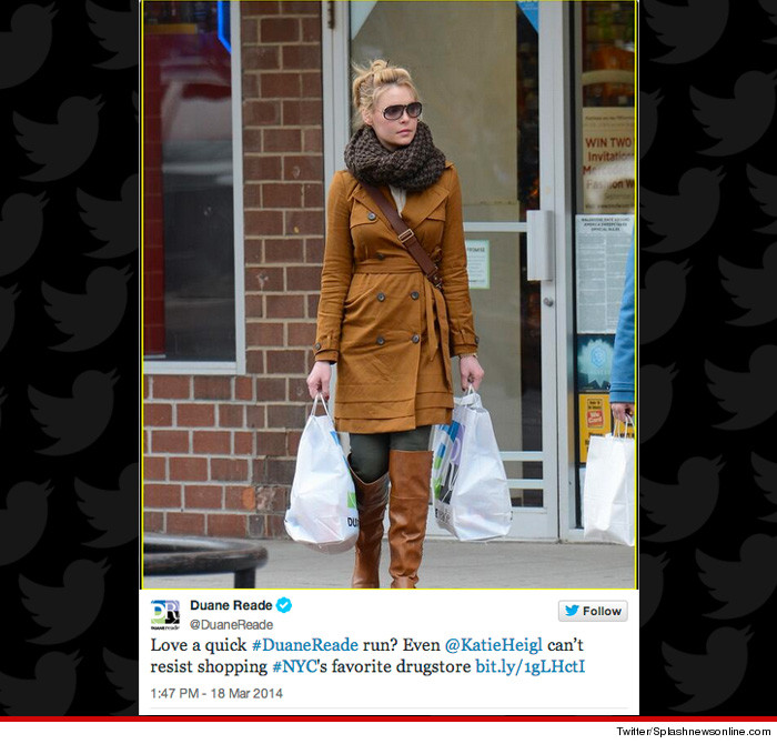Katherine Heigl Sues Duane Reade