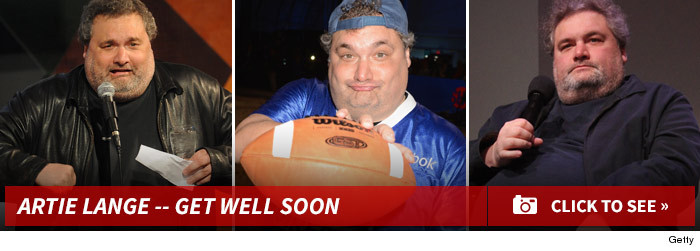 Artie Lange Hospitalized