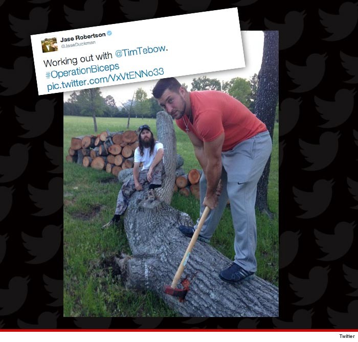 Tim Tebow Duck Dynasty