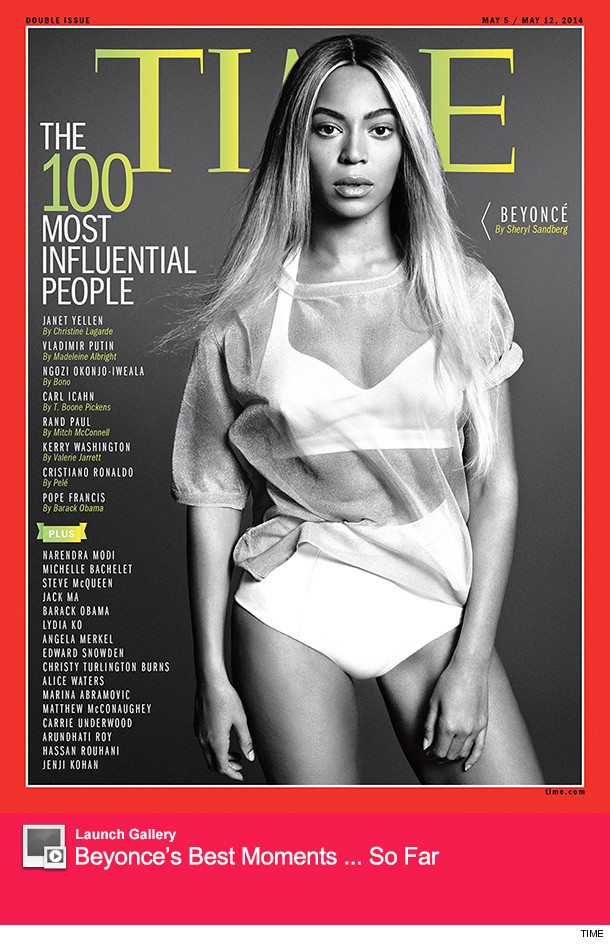 Beyonce TIME 100 Most Influential People